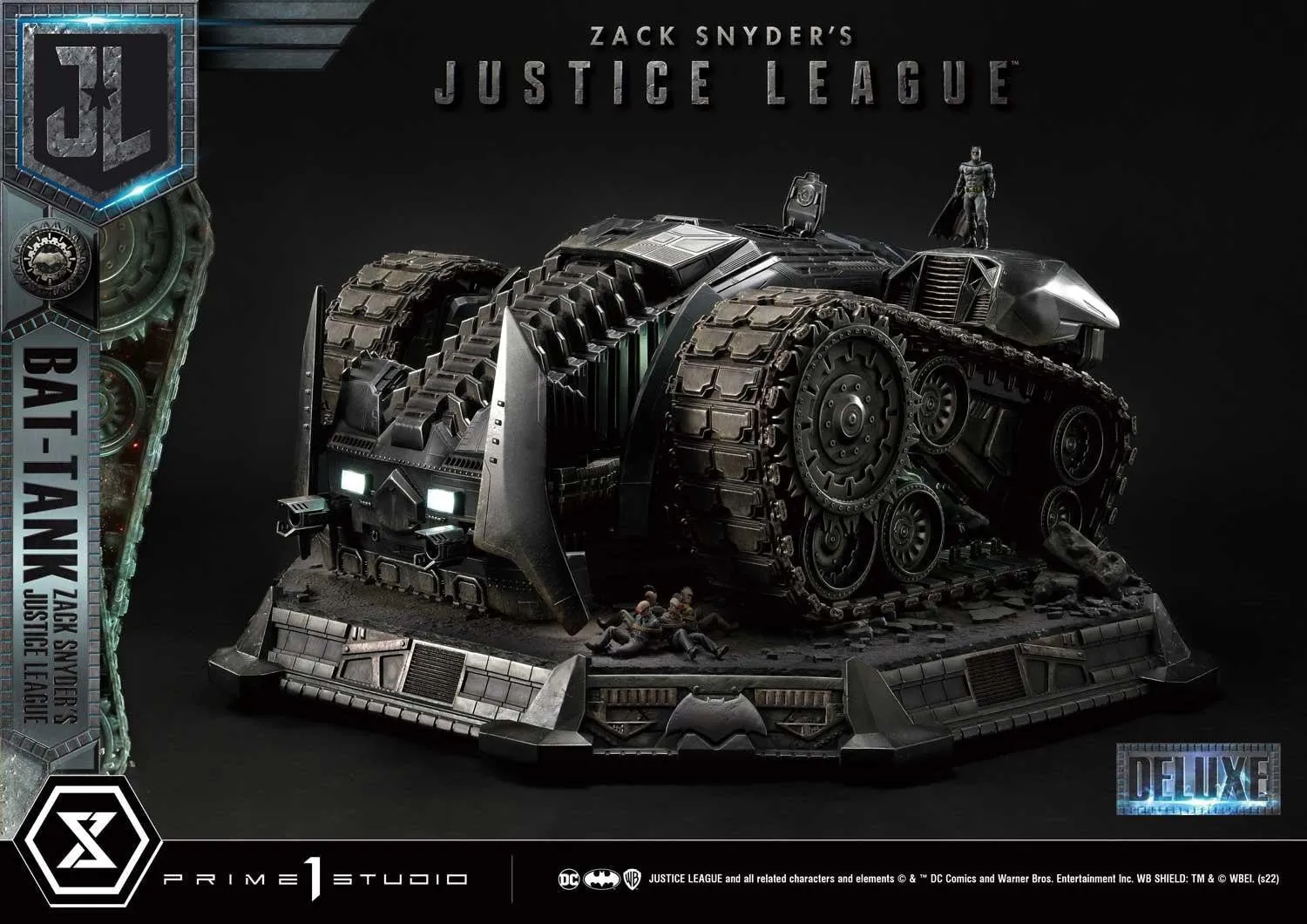 PRE-ORDER: Prime 1 Studio Museum Diorama Justice League (Film) Bat-Tank Zack Snyder's Justice League Deluxe Version Statue