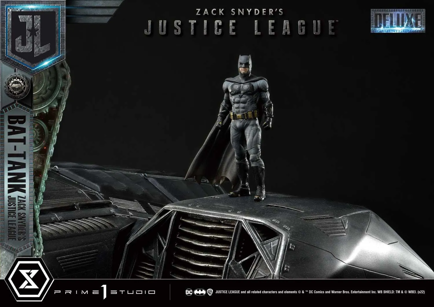 PRE-ORDER: Prime 1 Studio Museum Diorama Justice League (Film) Bat-Tank Zack Snyder's Justice League Deluxe Version Statue