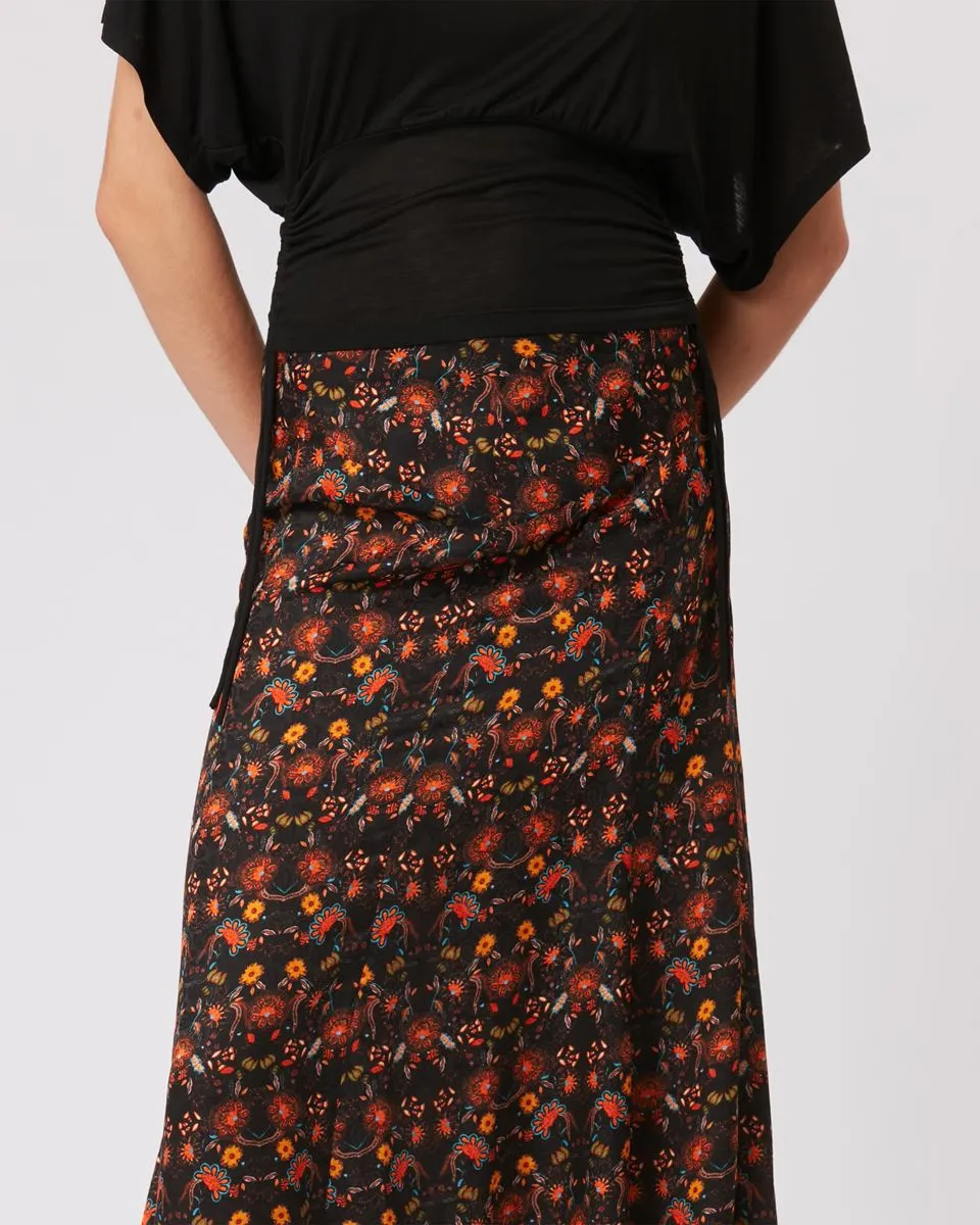 Prielle Skirt in Black