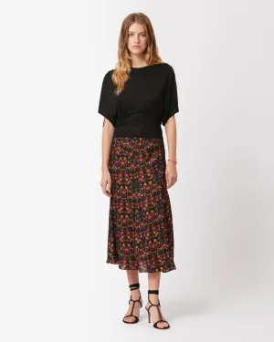 Prielle Skirt in Black