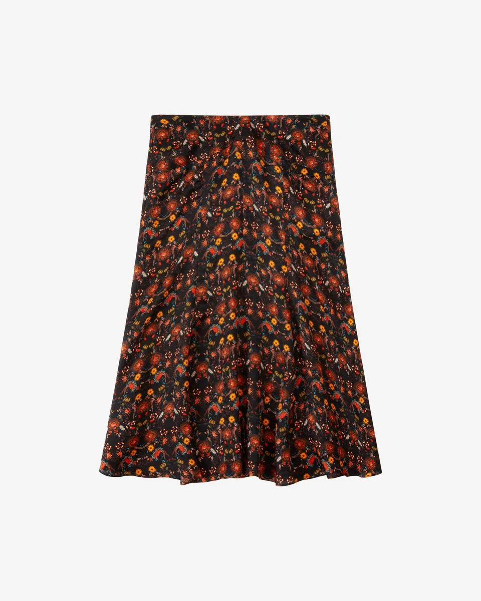 Prielle Skirt in Black