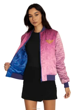 Princess Zelda And Sheik Reversible Bomber Jacket