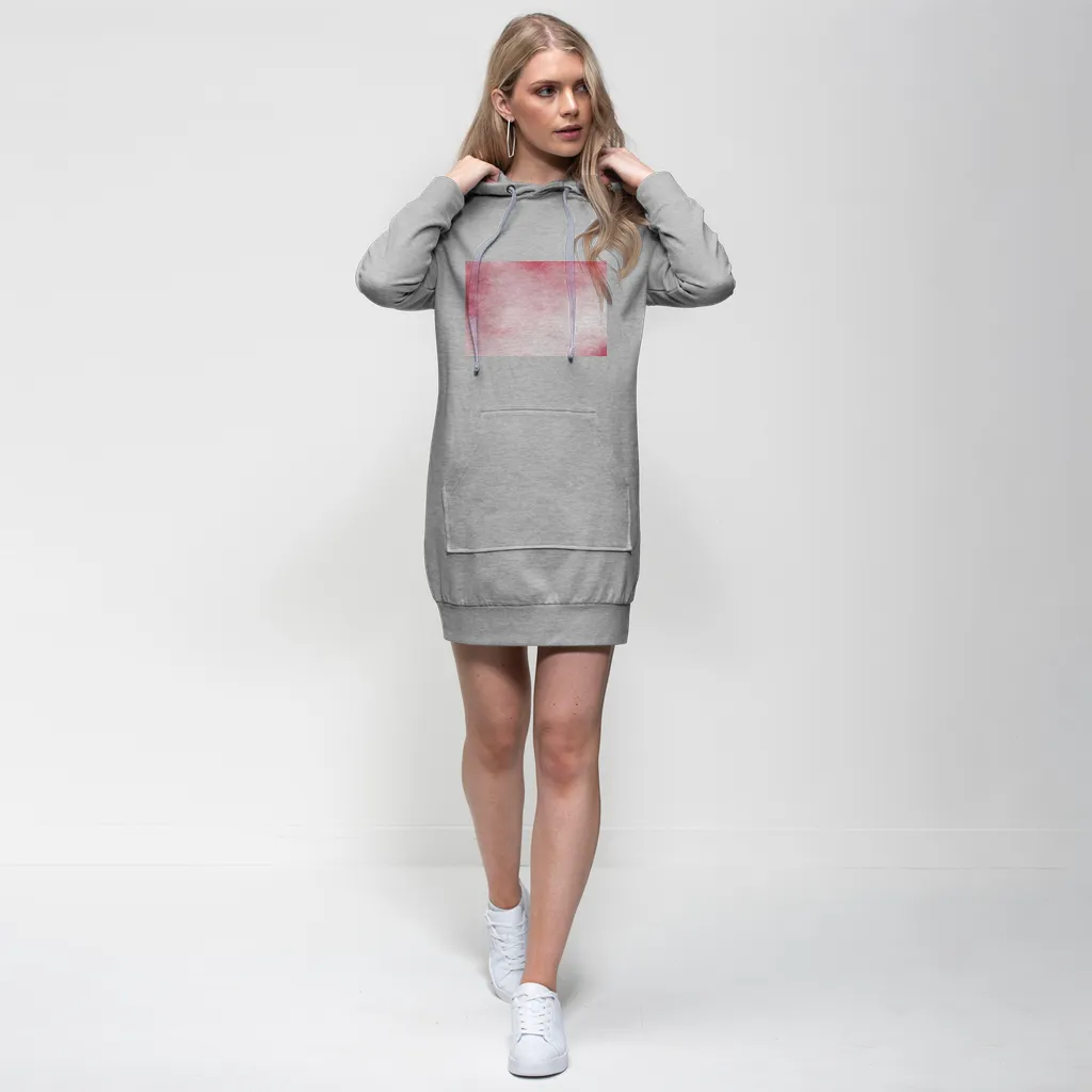 Red Clouds Premium Adult Hoodie Dress