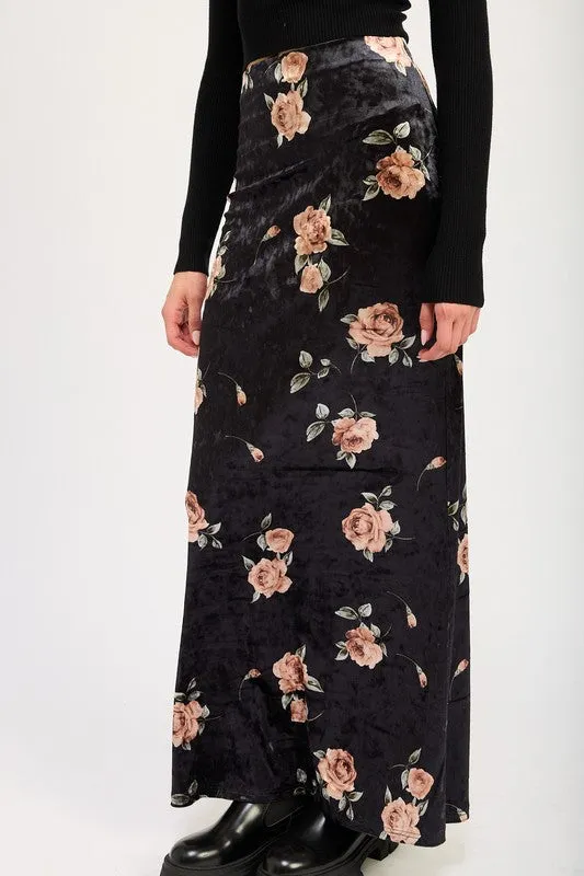 REVE HIGH WAIST MAXI PENCIL SKIRT