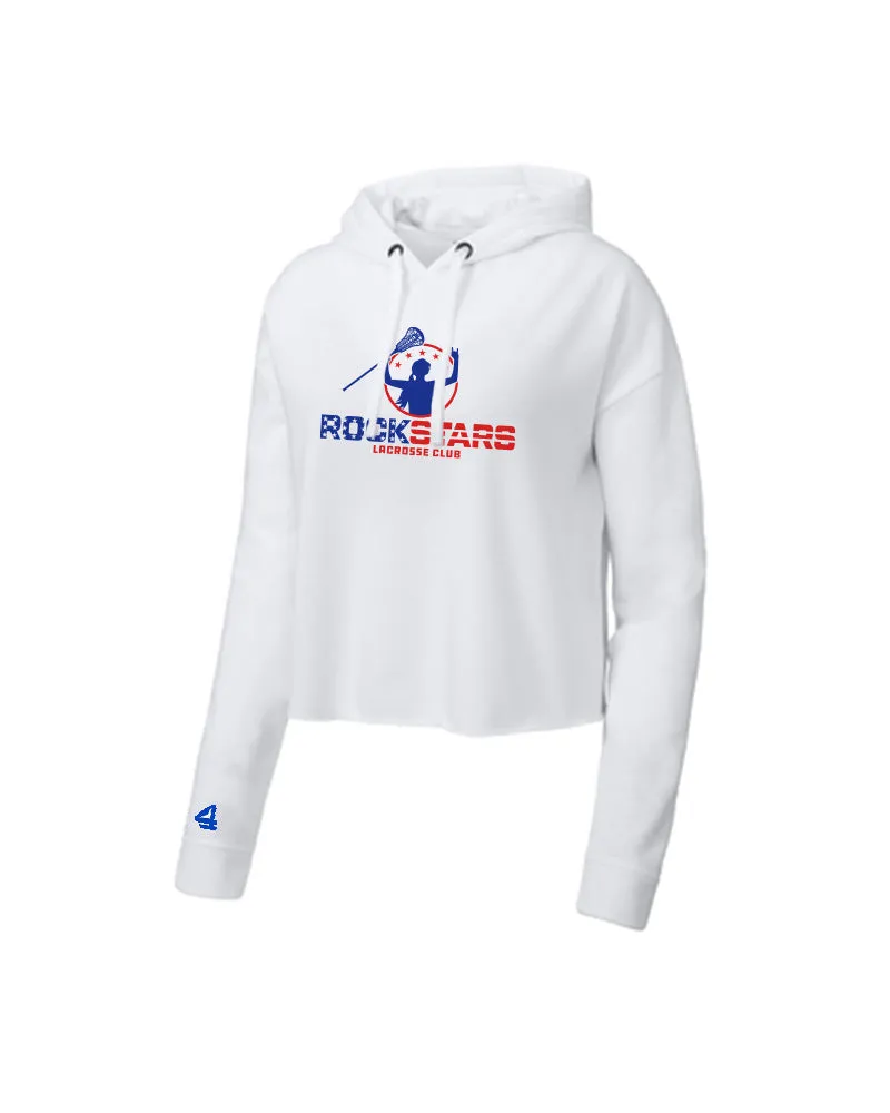 Rockstars Lax Cropped Women's  Hoodie