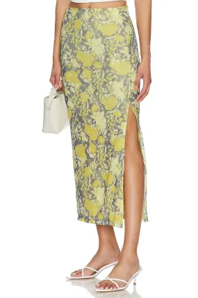 Rosalie Mesh Midi Skirt