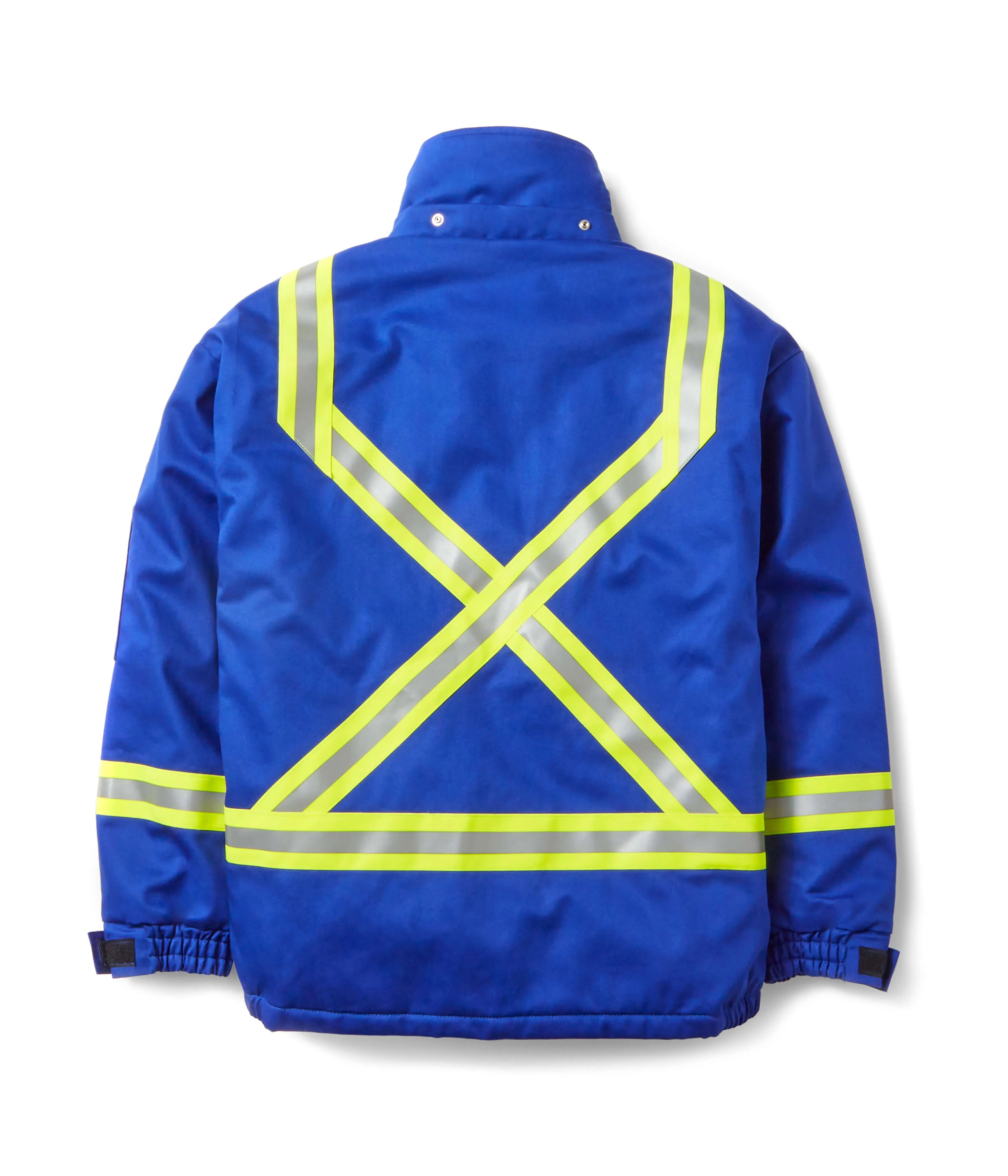 Royal Blue FR Bomber Jacket w/ 2" CSA Reflective Tape FR4006RB