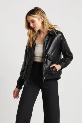 Sam Vegan Leather Jacket