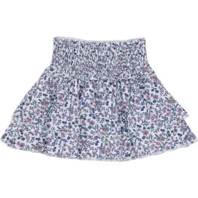 Scottie Skirt- Purple Floral