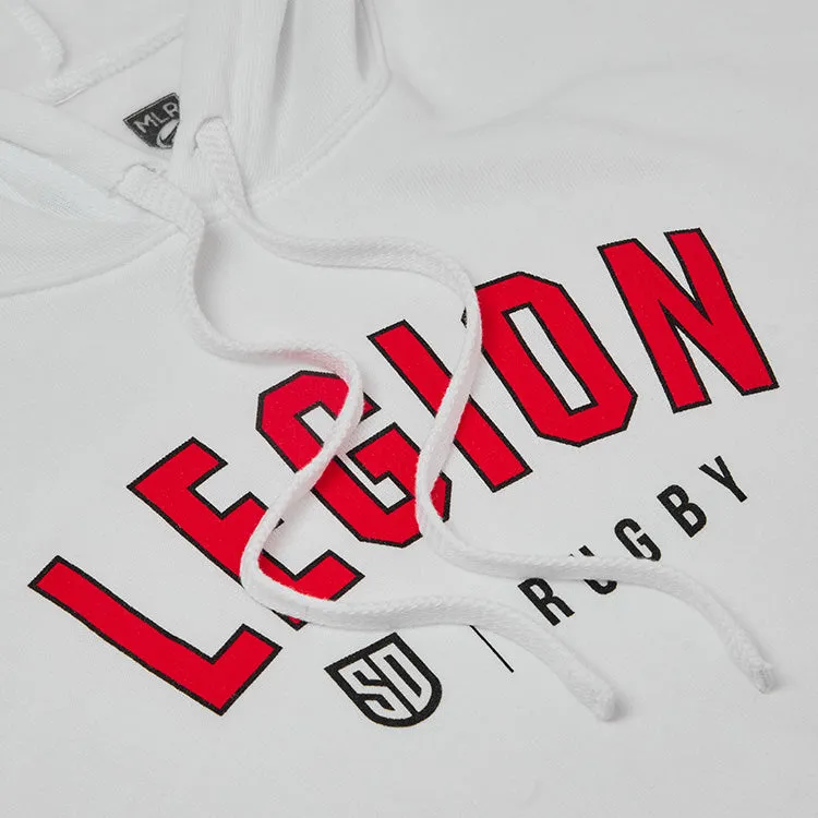 SD Legion Essential Women's Cropped White Hoodie