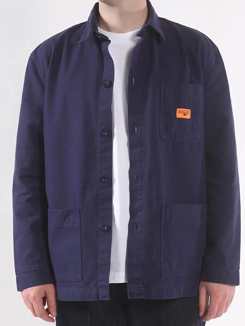 Service Works Navy Canvas Coverall Jacket