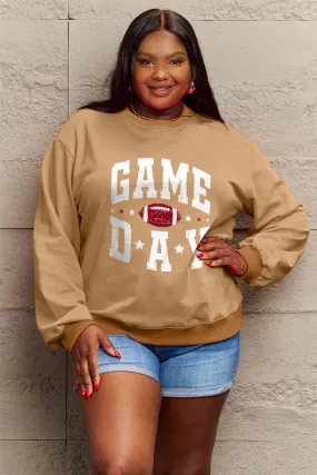 Simply Love Full Size GAME DAY Graphic Sweatshirt