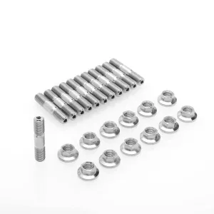 Smith Titanium Top Fuel Tank Lid Stud Kit with Large Flange Nuts