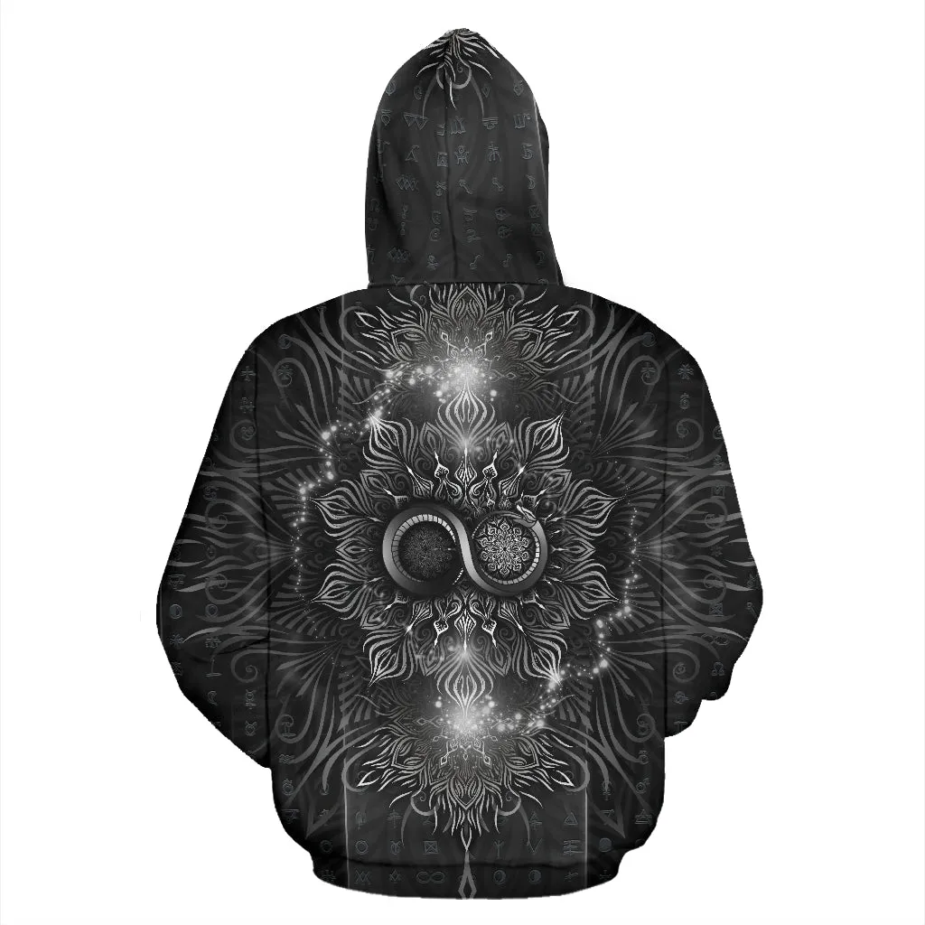 Snake of Infinity - Black | Hoodie | Mandalazed