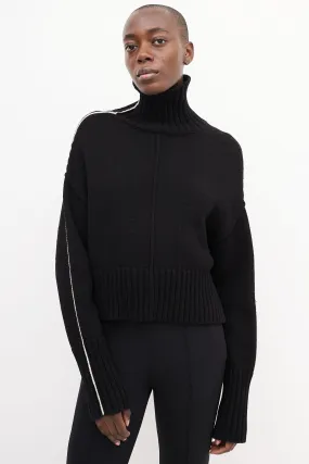 SS 2021 Black Turtleneck Sweater