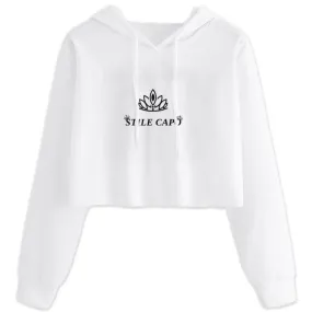 STILE CAPO QUEENS  Cropped Hoodie