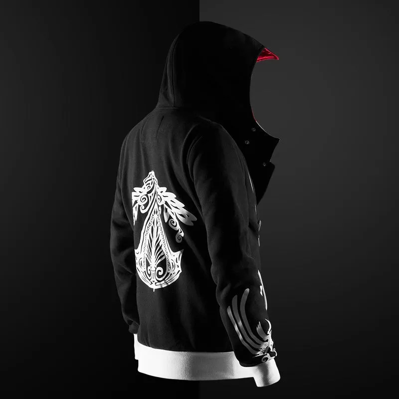 Street Assassin Hip-Hop Zip Up Hoodie