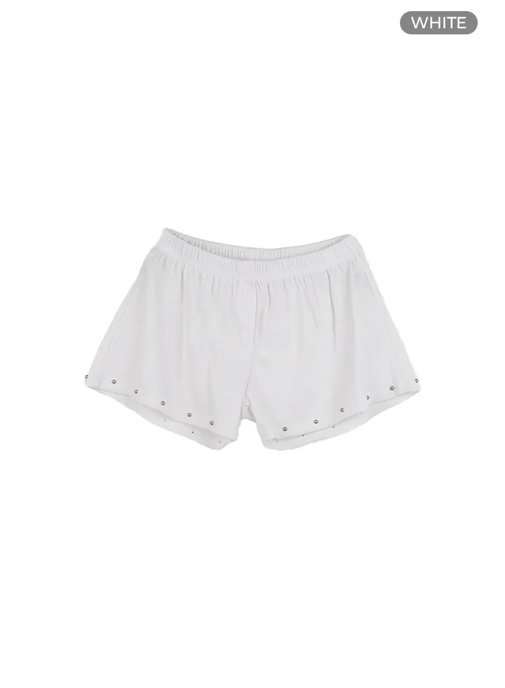 Studded Cotton Shorts CG420