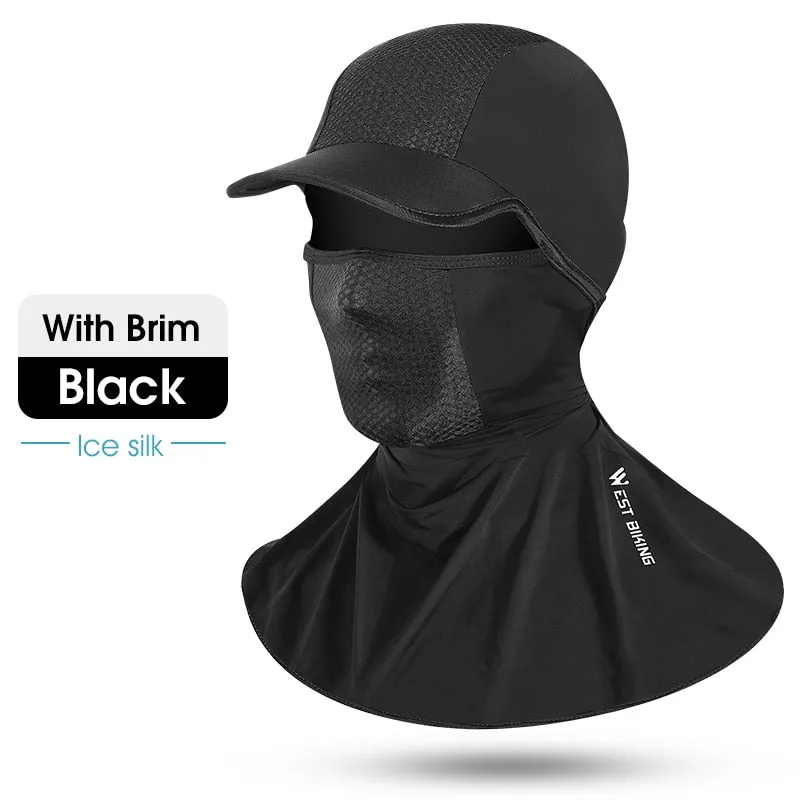 Summer Cycling Cap Anti-UV Sun Protection Sport Running Balaclava Men Women Bicycle Motorcycle Helmet Liner Bike Hat