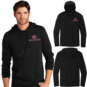 Sunrise Mountain Black Unisex Hoodie - Mustangs Volleyball