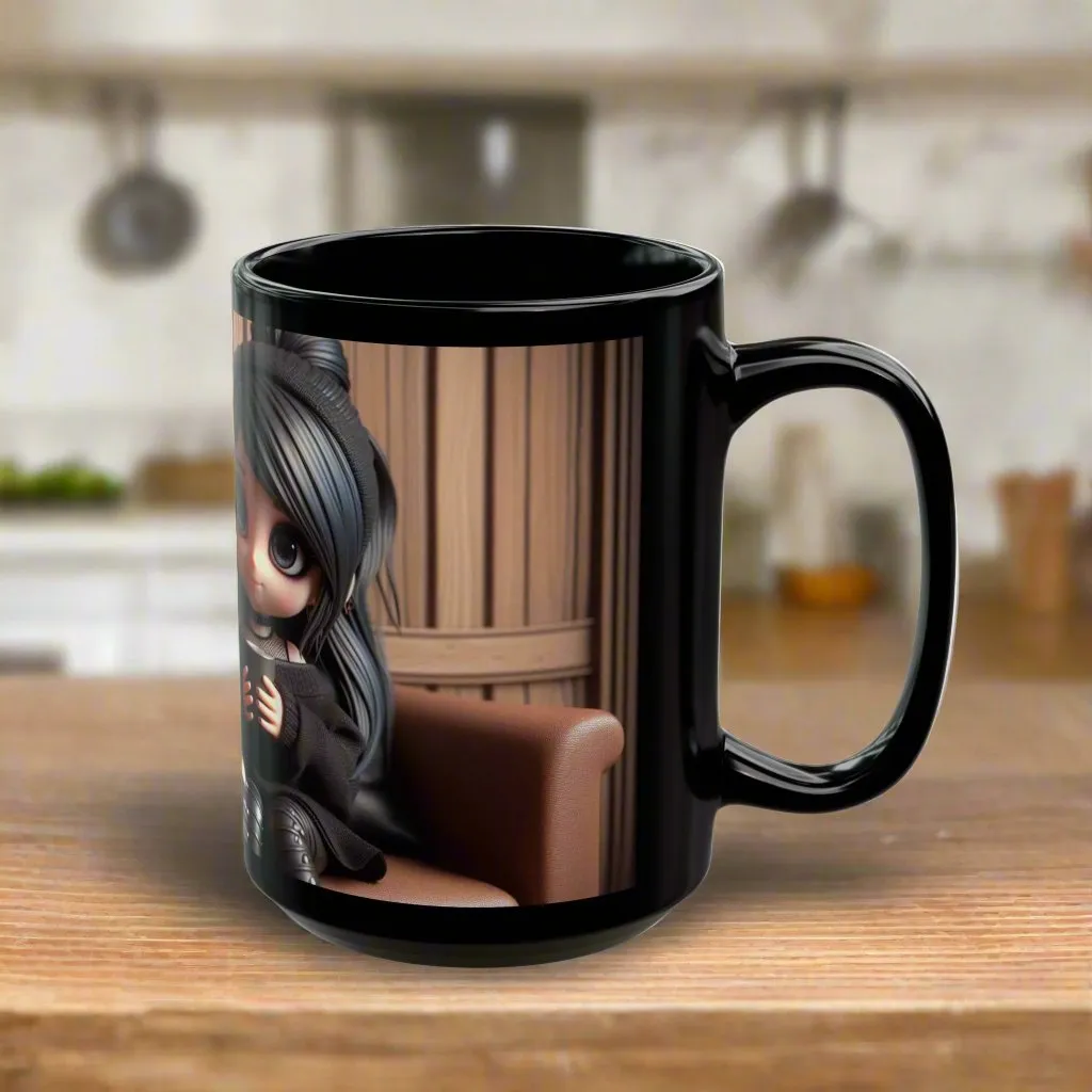 Sweetly Sinister Shadows Gothic Moments Ceramic Mug – Sip the Enchantment