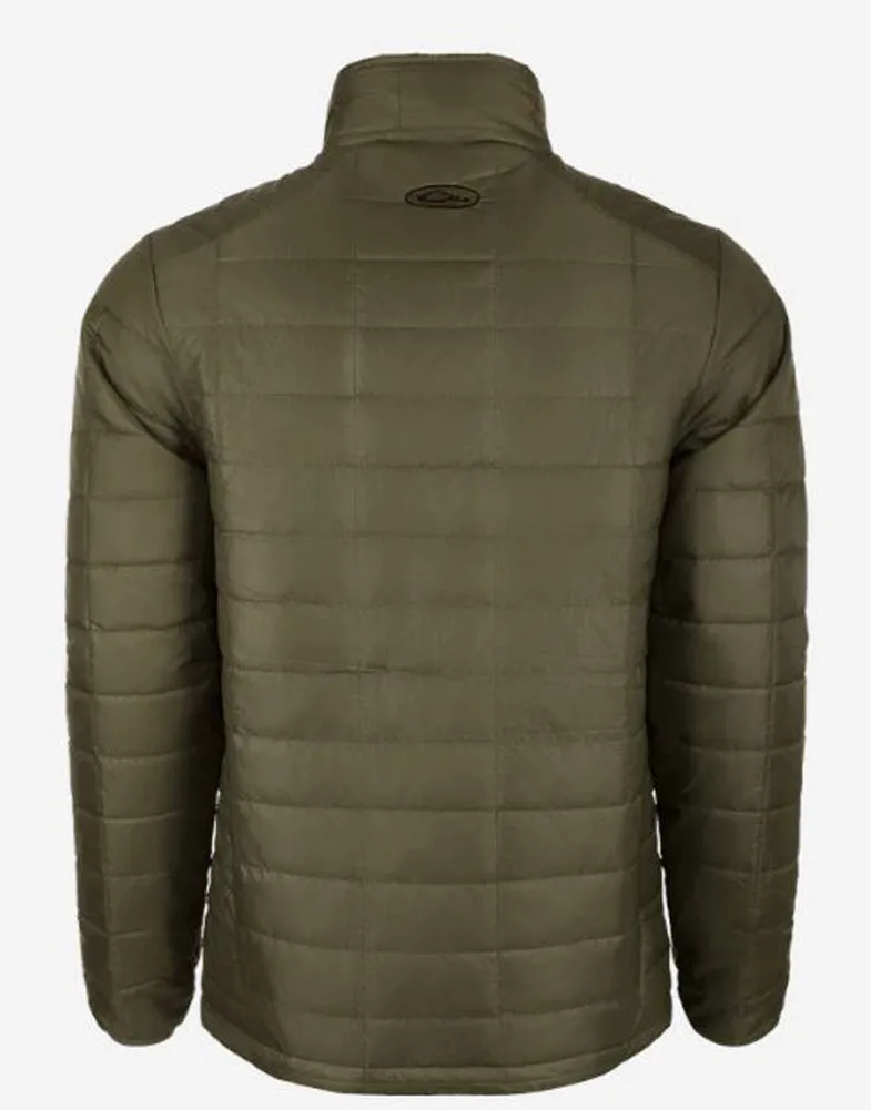 Synthetic Down Pac-Jacket in Kalamata Olive by Drake