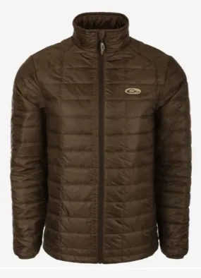 Synthetic Down Pac-Jacket in Pintail Brown by Drake