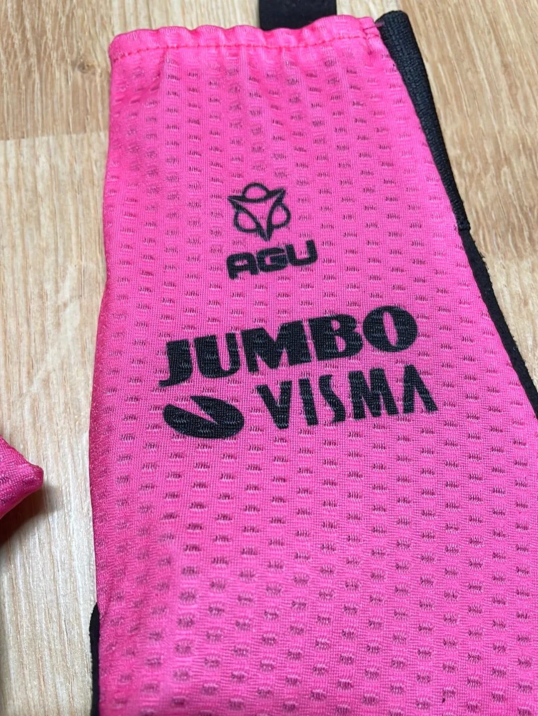 Team Jumbo Visma AGU Premium Race Gloves Pink