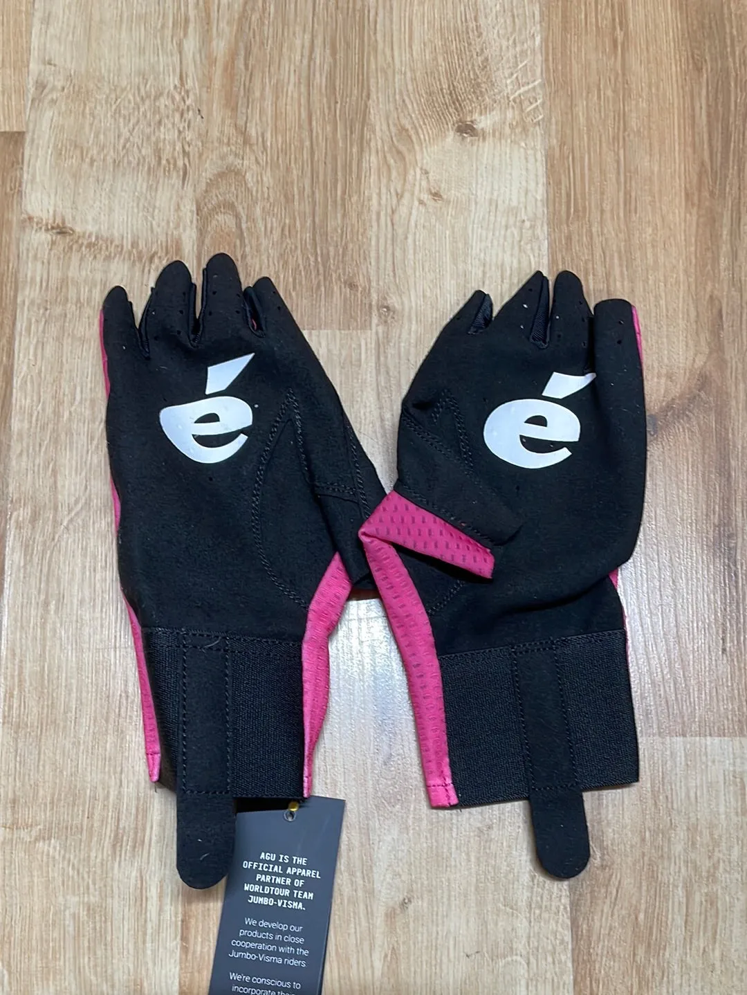 Team Jumbo Visma AGU Premium Race Gloves Pink