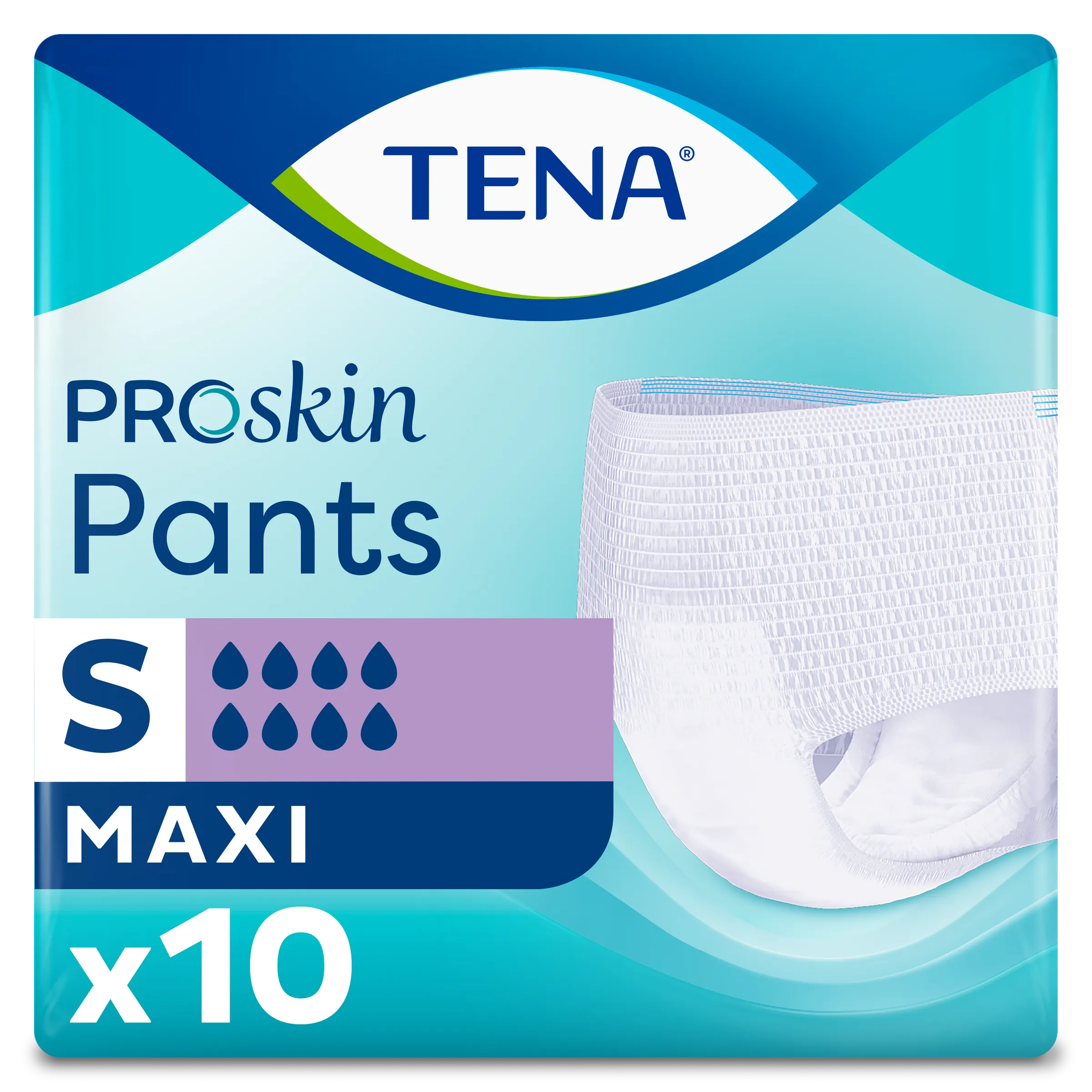 Tena Proskin Pants Maxi Small 10 - Drievoudige Huidbescherming & Optimale Droogheid