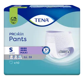 Tena Proskin Pants Maxi Small 10 - Drievoudige Huidbescherming & Optimale Droogheid