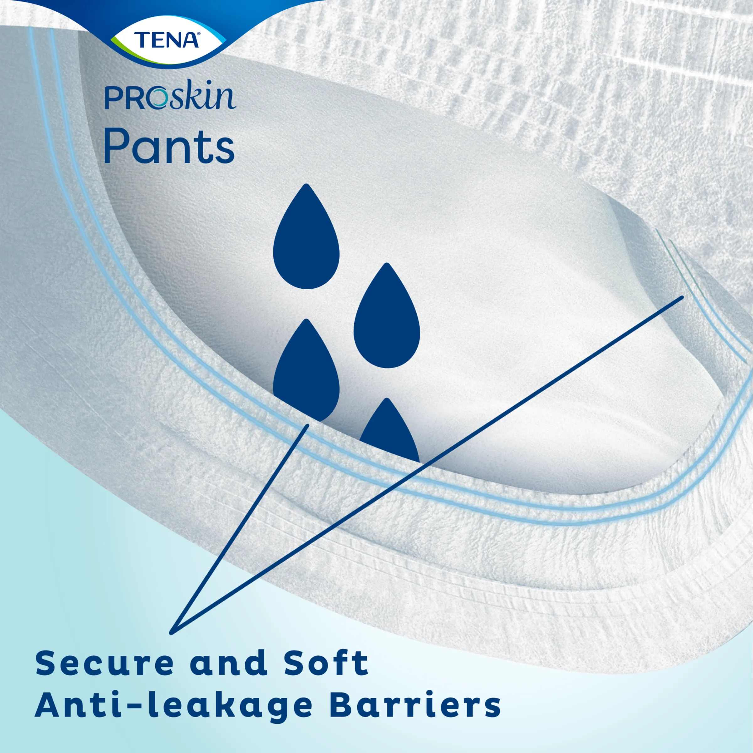 TENA ProSkin Pants Normal Large - Comfortabele Incontinentiebroekjes voor Dag en Nacht