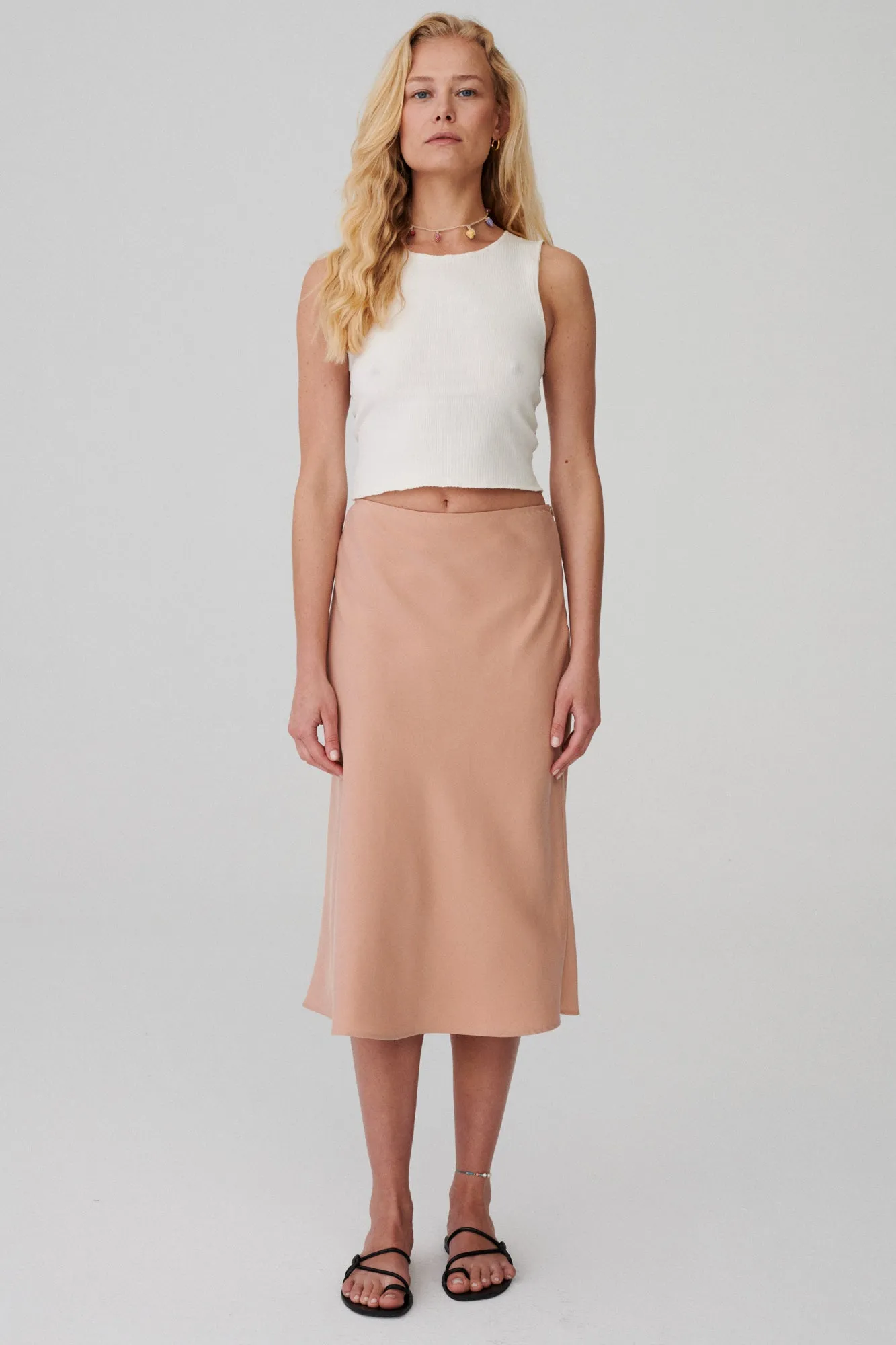 Tencel™ skirt / 07 / 05 / peach flower