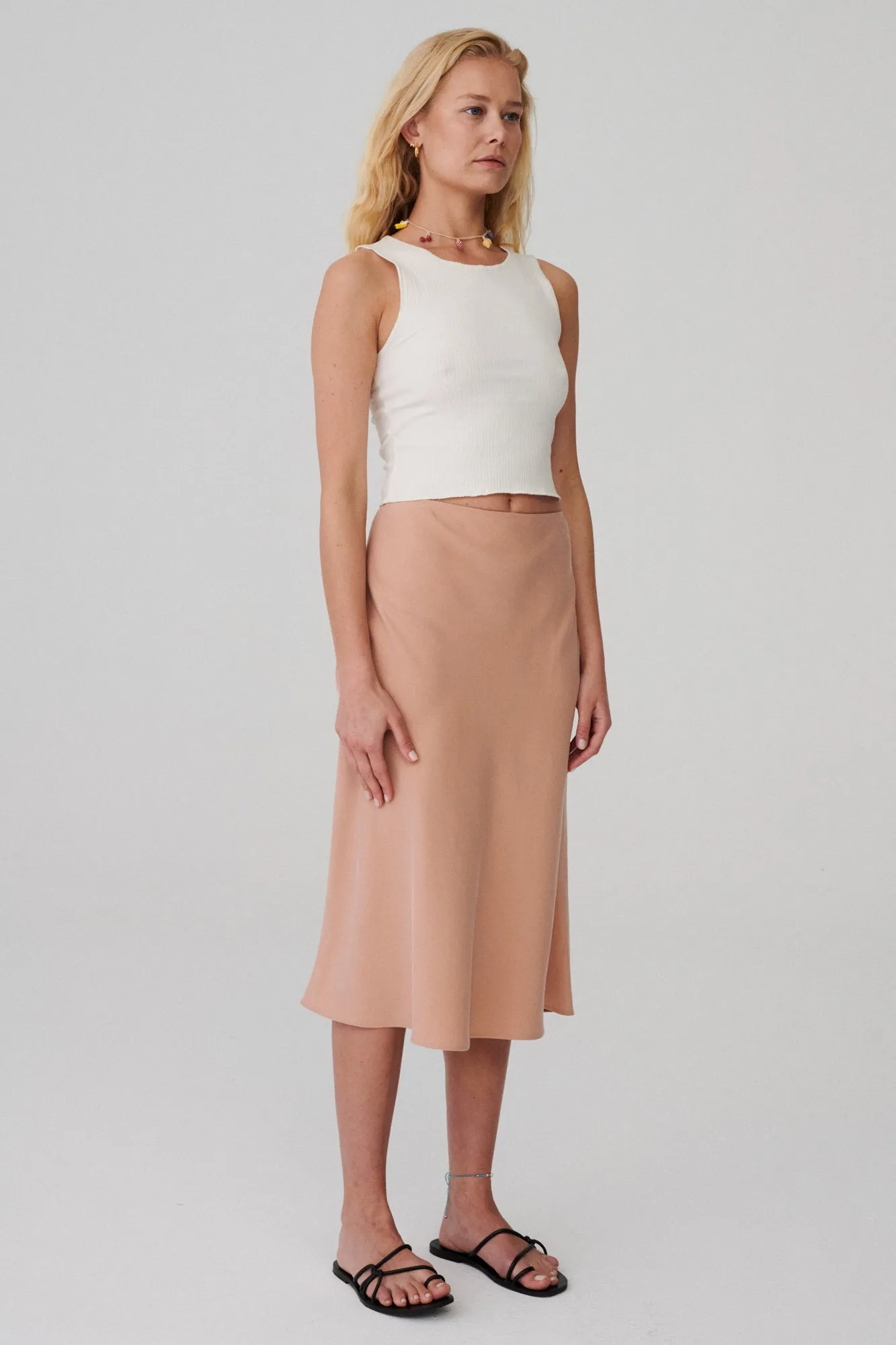 Tencel™ skirt / 07 / 05 / peach flower