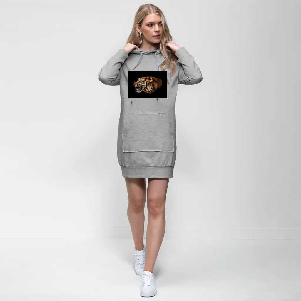 Tiger Premium Adult Hoodie Dress