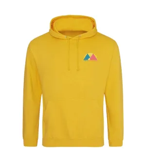 Trail Goddess Gold fleece hoodie