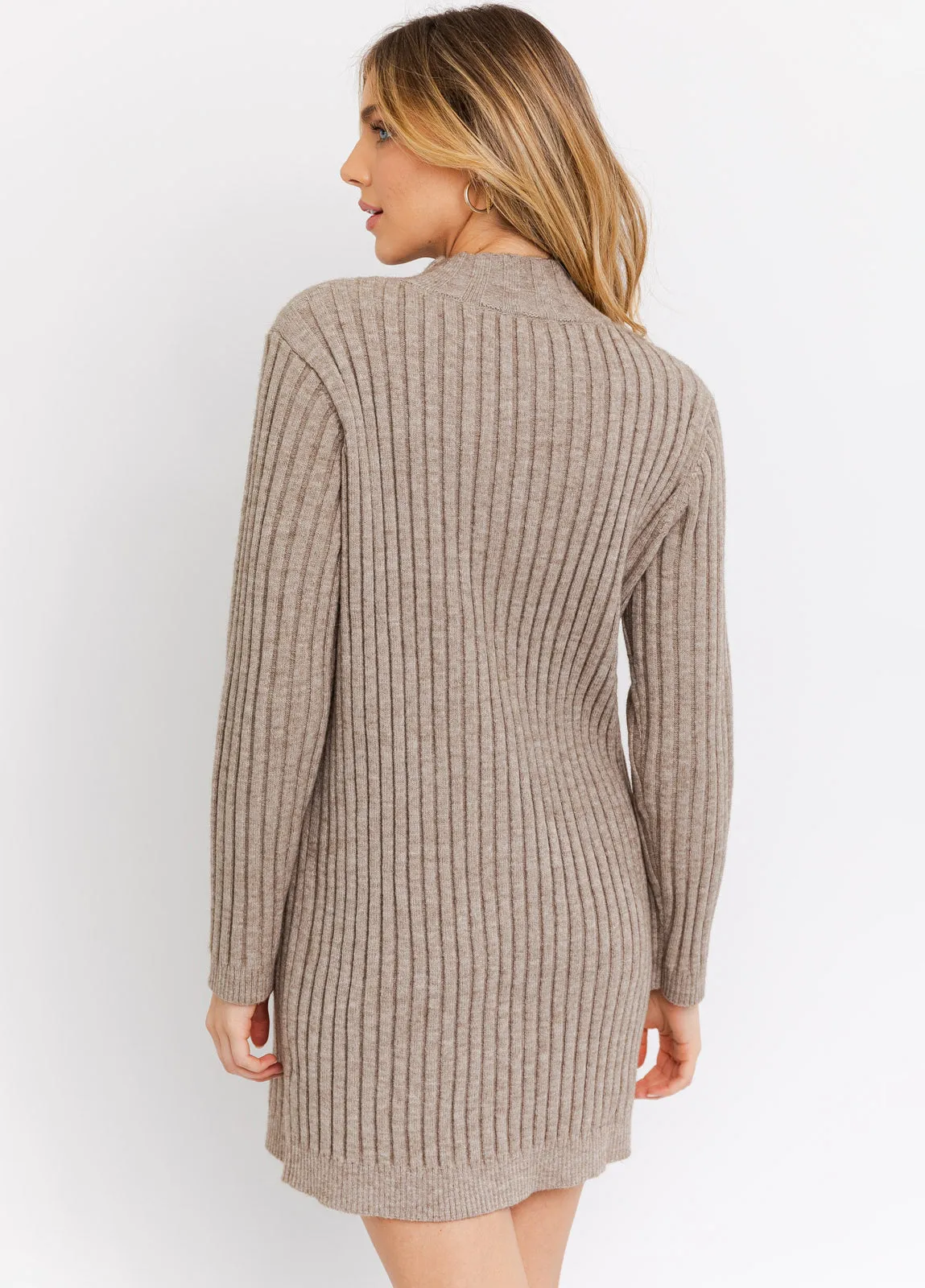 Turtleneck Sweater Dress