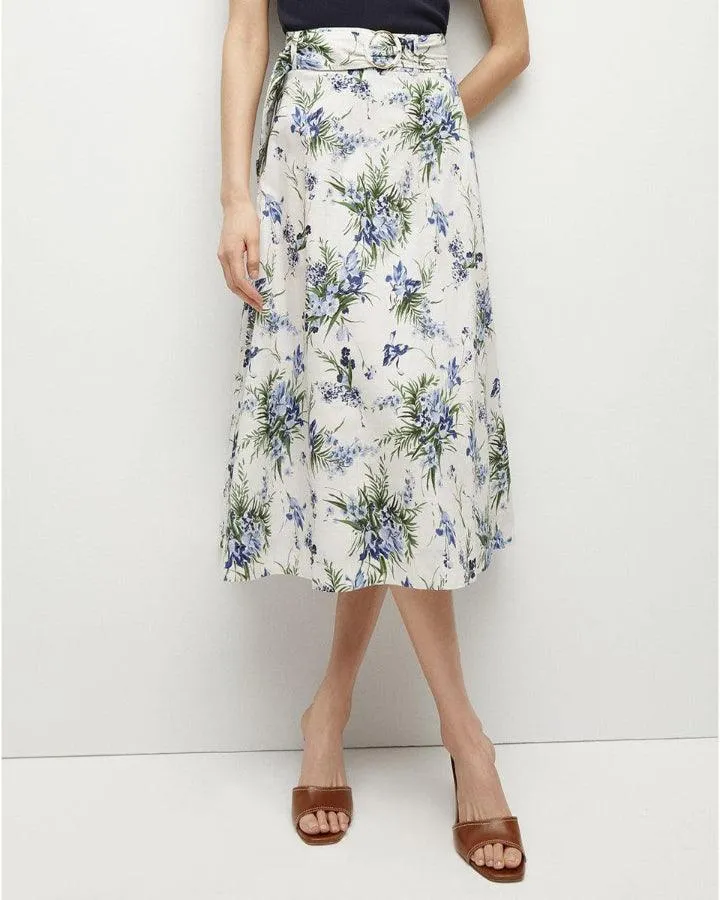 Veronica Beard Arwen Floral Skirt