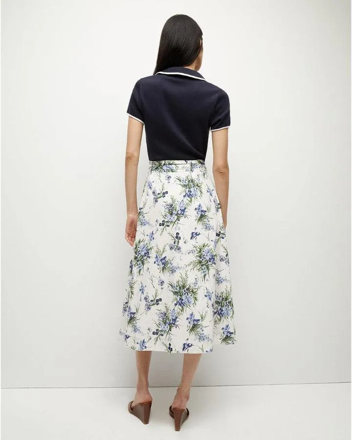 Veronica Beard Arwen Floral Skirt