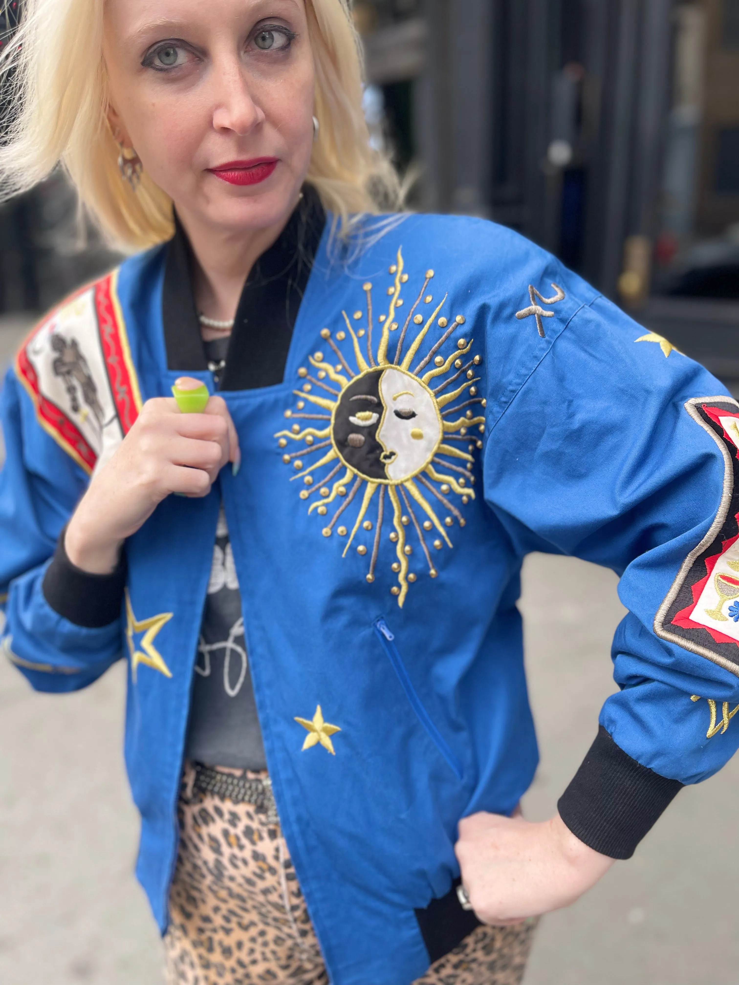 Vintage 80s Tarot theme Jacket