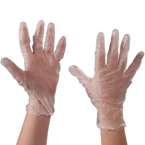 Vinyl Gloves - Clear - 3 Mil Powdered - Medium