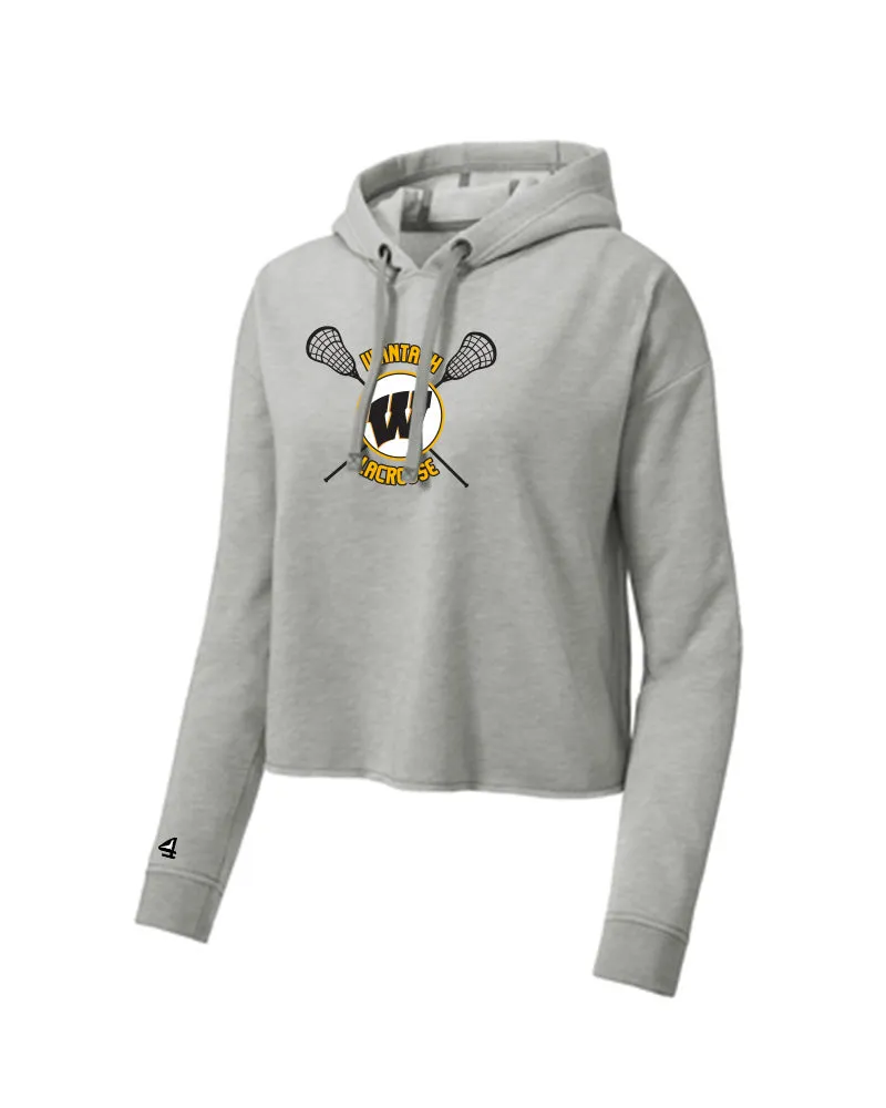 Wantagh Lacrosse Cropped Women's  Hoodie