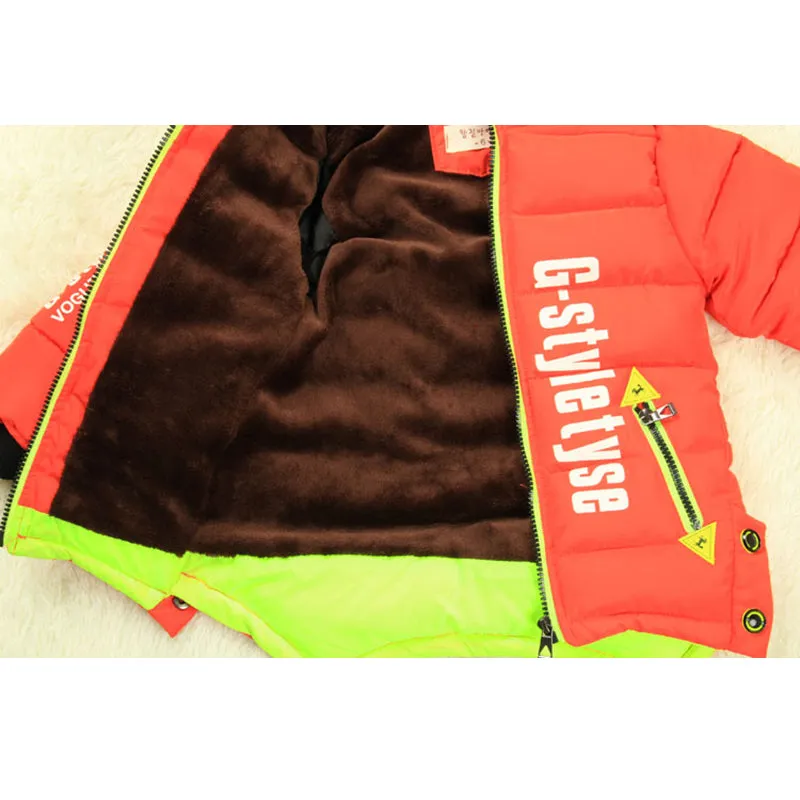 Warm Hooded Winter Jacket, boys and girls