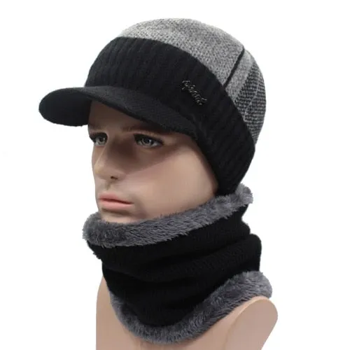 Winter Hats Skullies Beanies Hat Winter Beanies For Men Women Wool Necks Caps Balaclava Mask Gorras Bonnet Knitted Hat