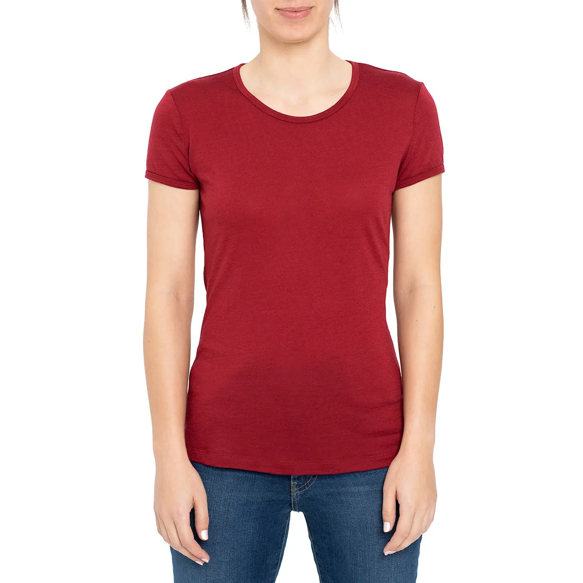 Women's 160 Merino T-Shirt Royal Cherry