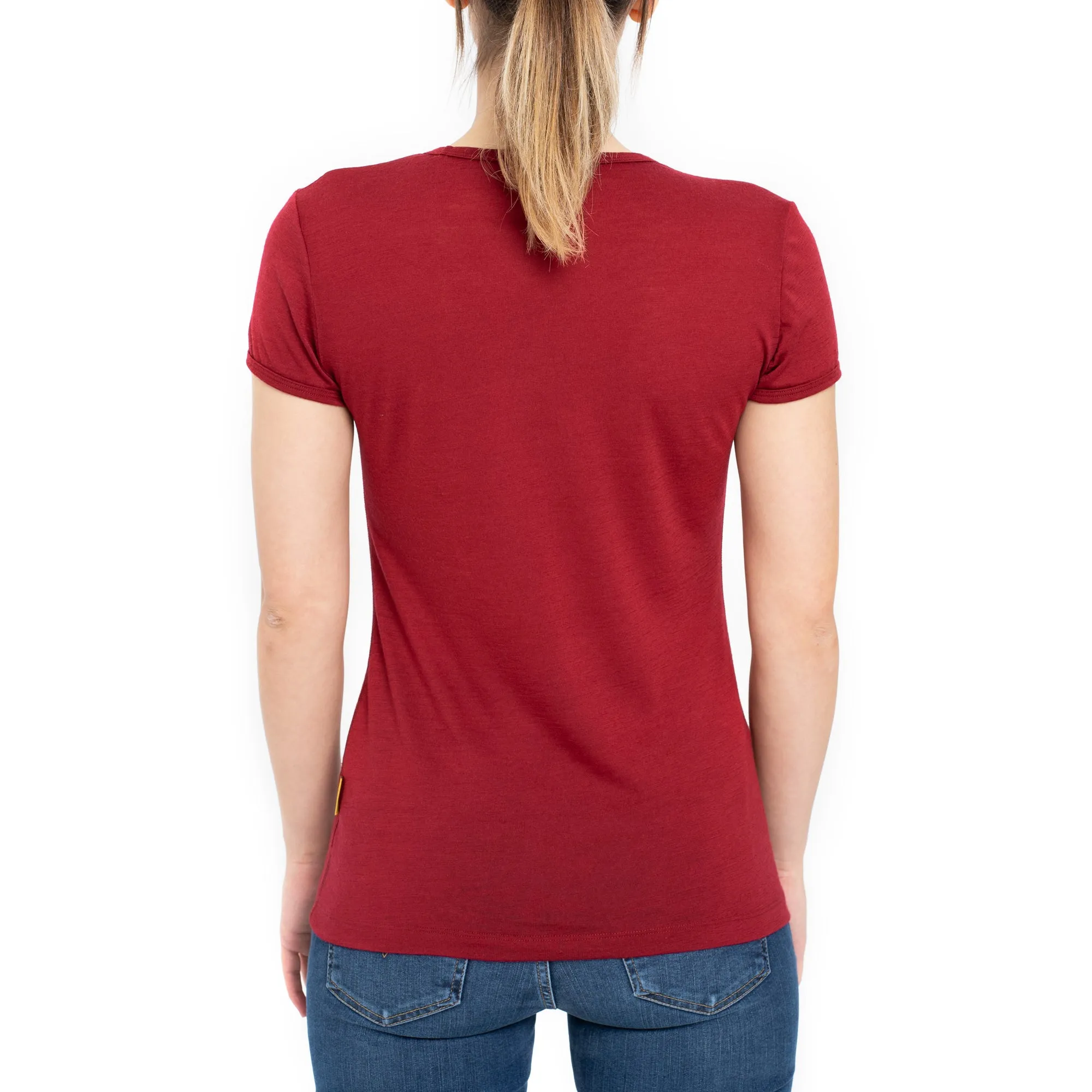 Women's 160 Merino T-Shirt Royal Cherry