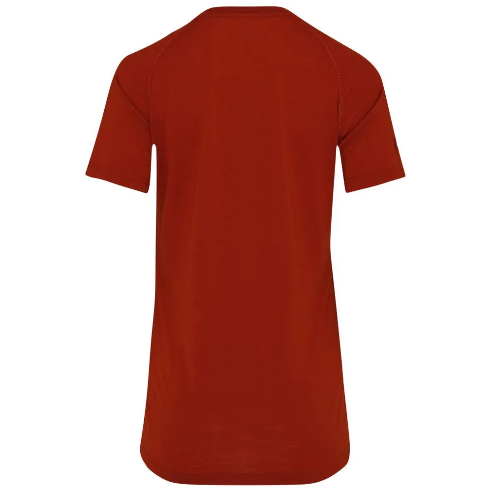 Womens IsoSoft 180 Short Sleeve Crew (Burnt Orange)