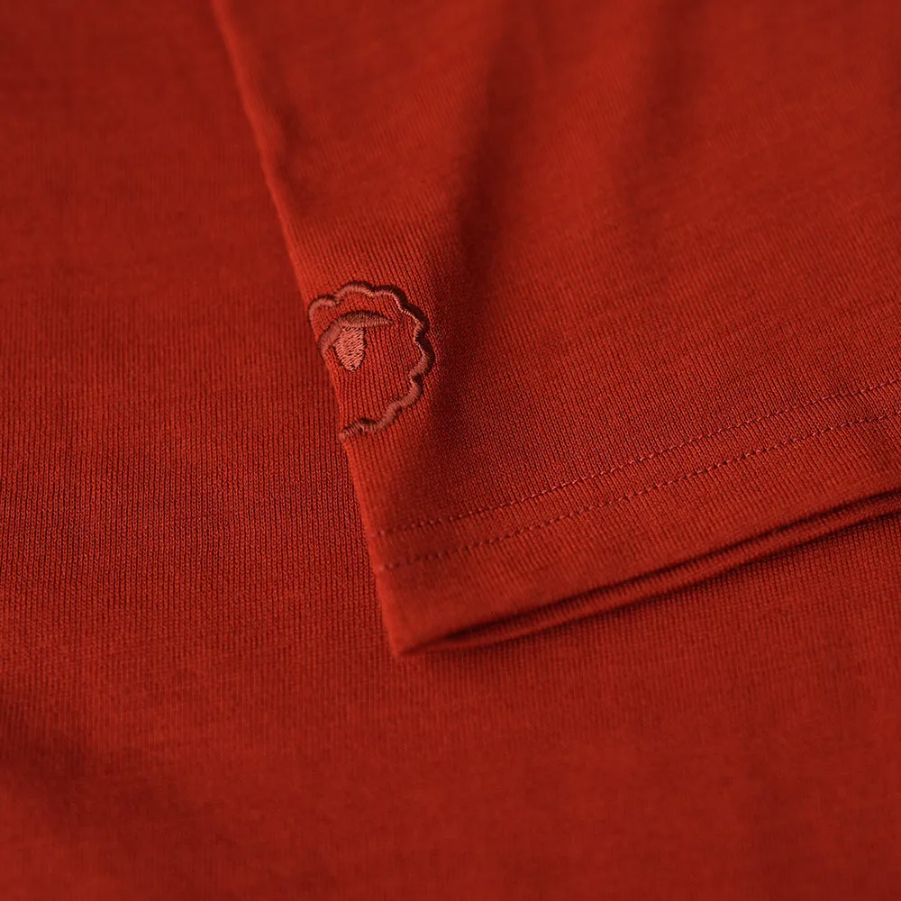 Womens IsoSoft 180 Short Sleeve Crew (Burnt Orange)