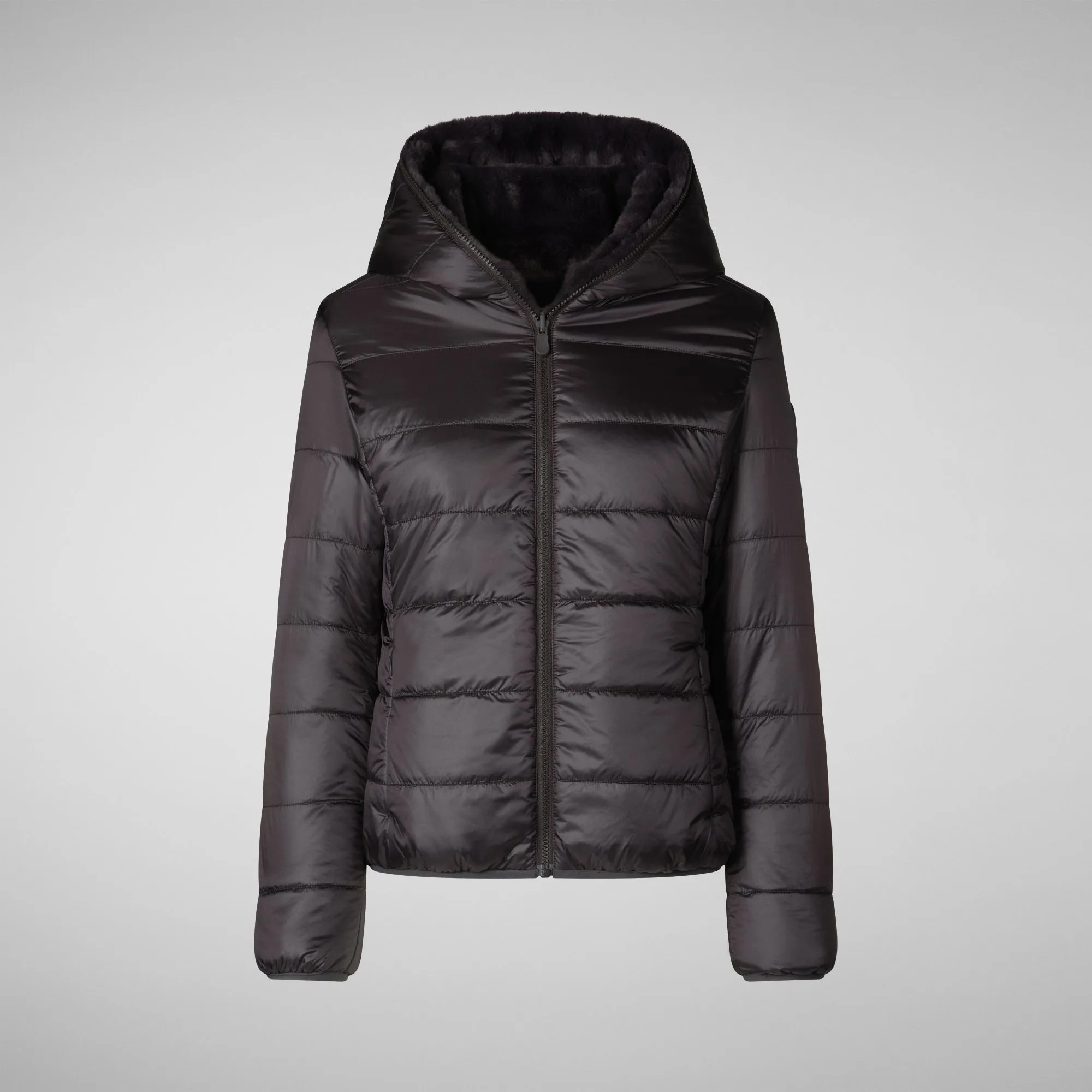 Women's jacket laila in brown black