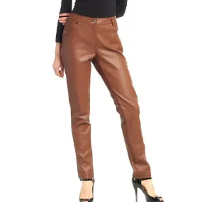 Women's Leather Jeans - Karina